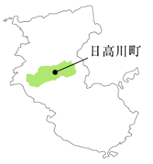 和歌山県日高郡日高川町の位置